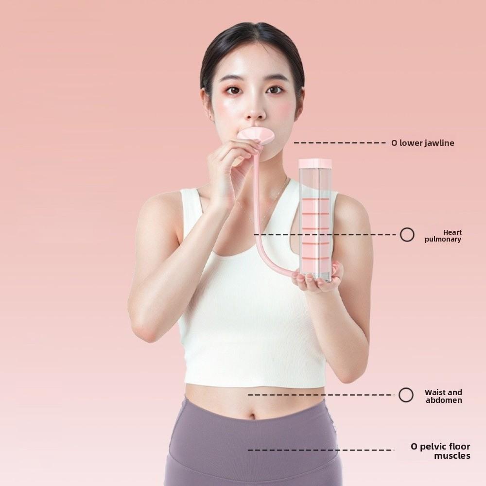 Abdominal Breathing Breathing Trainer Adjustable Lung Capacity Expander Men Women