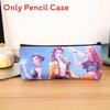 Kpop Demon Hunters Pen Case Large Capacity Pu Storage Bag For Students And Office Use