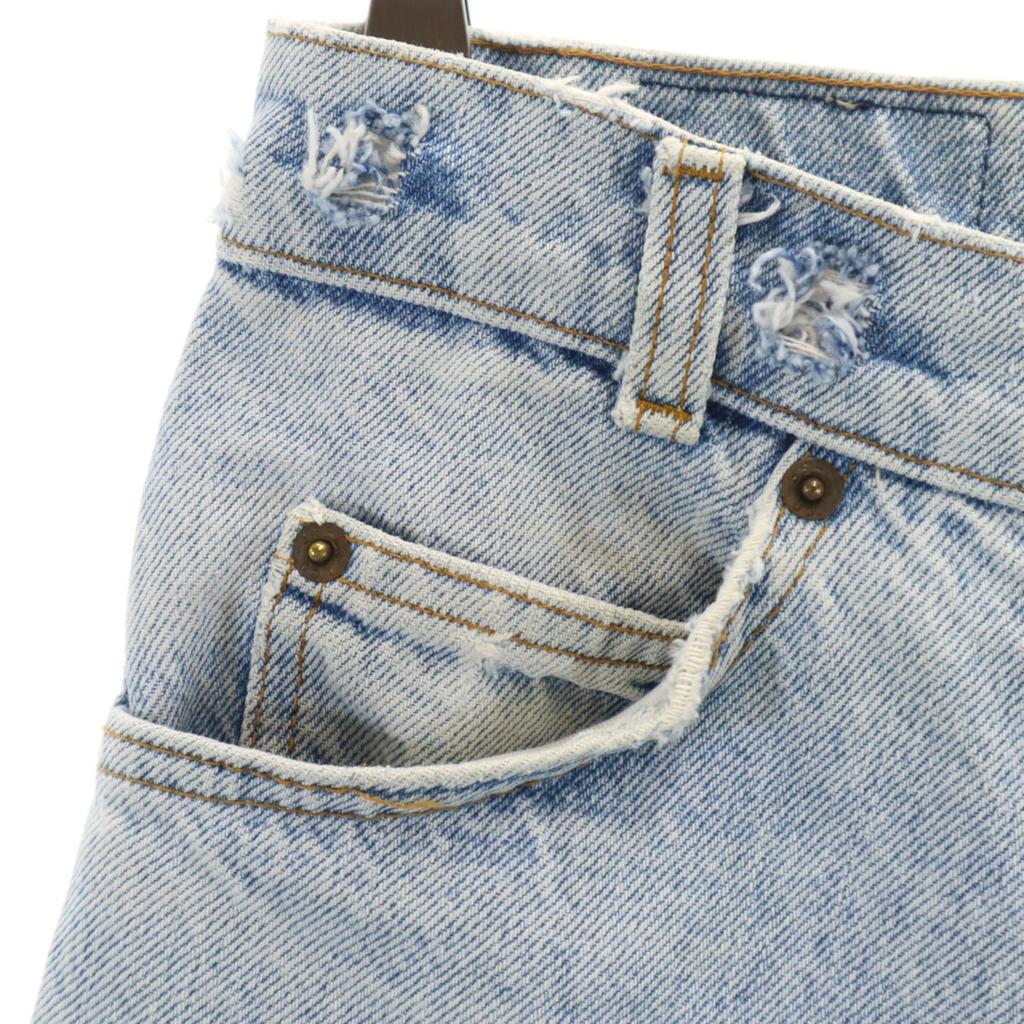 Levi's 80s 40752-0214 Old USA Made Orange Tab Denim Pants W28 Blue Men's Used