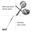 Hot Pot Strainer, Stainless Steel Spider Strainer Skimmer Spoon for Shabu Shabu & Soup Skimming & Chinese Huoguo