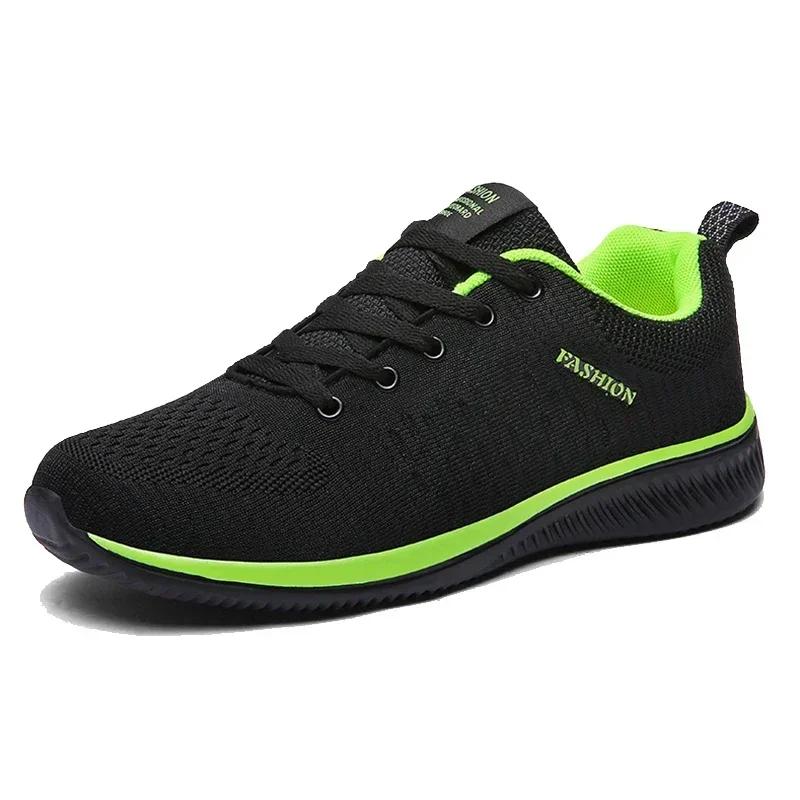Men Shoes New Mesh Breathable Men'S Casual Shoes Comfortable Non-Slip Lightweight Moccasins Men Jogging Sneakers Size 35-50