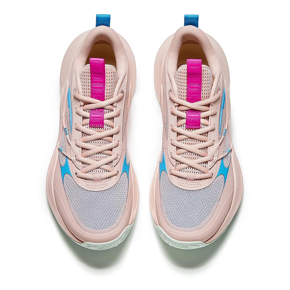 Anta Heat Wave Cement Nemesis Fashion Comfortable Non-Slip Wear-Resistant Low-Top Basketball Shoes Men Sneaker Pink Blue 912421604S-5