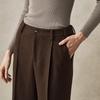 Women's Warm Straight-Leg Wide-Leg Casual Pants
