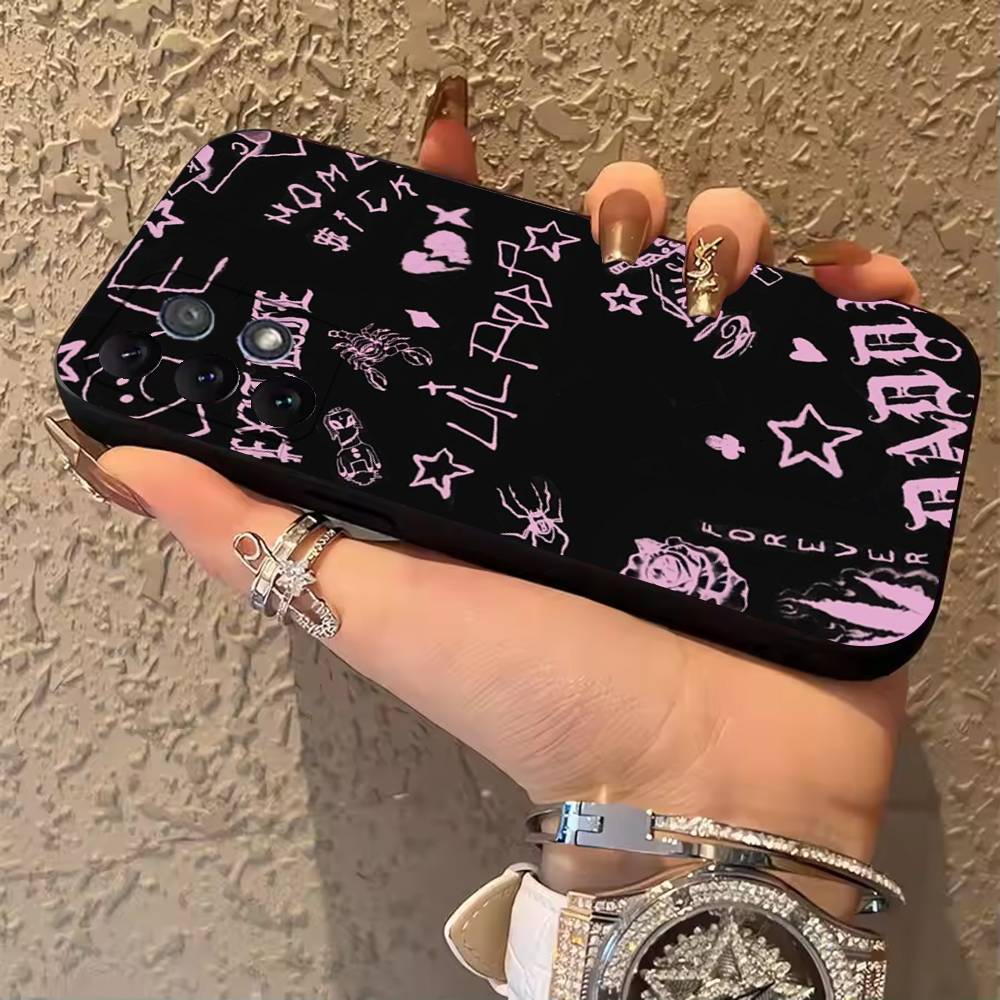 

Чехол для телефона L-Lil P-Peep Star для Samsung Galaxy A13, 21s, 22, 31, 32, 52, 53, 71, 80, A91 Мягкий черный корпус SamsungA30S