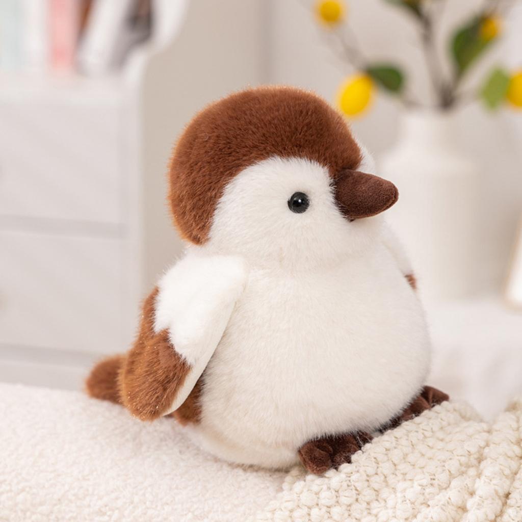 Cute Plush Toy, Birds Cartoon Doll, Figurine, Children's Gift, Without Label