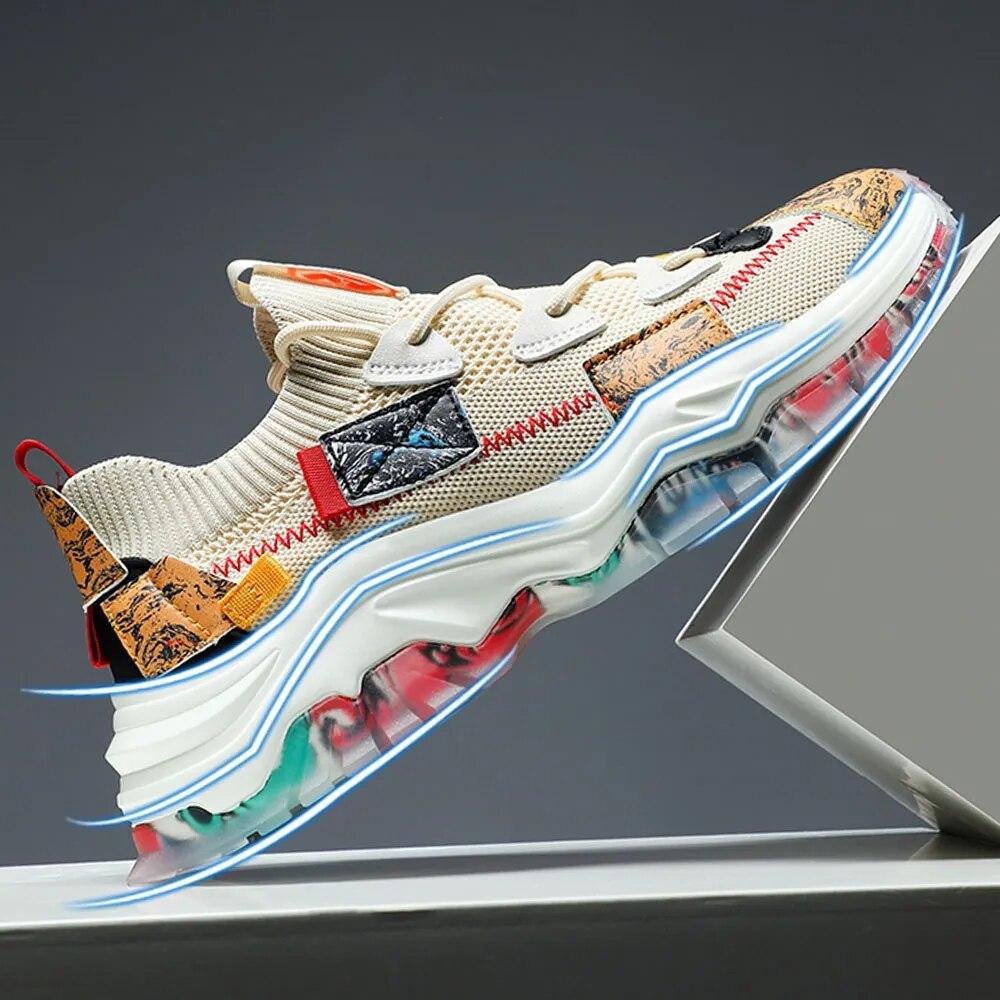 

мужская обувь Кроссовки Мужской теннис Роскошные дизайнерские туфли Мужская повседневная обувь Туфли на платформе Модные лоферы Blade Кроссовки для мужчин