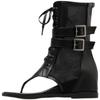 Spring 2025 cross toe strap sandals with wedge heel and inner height increase for women mesh breathable Roman cool boots
