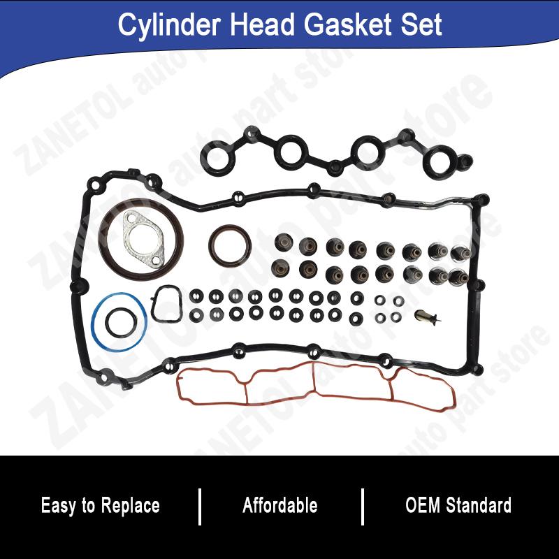 5189954 5189954AB 656370 ZANETOL Cylinder Head Gasket Set for JEEP COMPASS 2007~2008 JEEP PATRIOT 2007~2008 Hot Cars Accessories