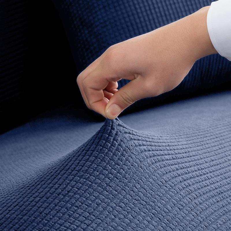 Sofa Covers For Living Room Armchair Cover Elastic Plaid Corner Sofas Cover Couch Slipcover 1/2/3/4/5 Seat Fleece Sofa Cover