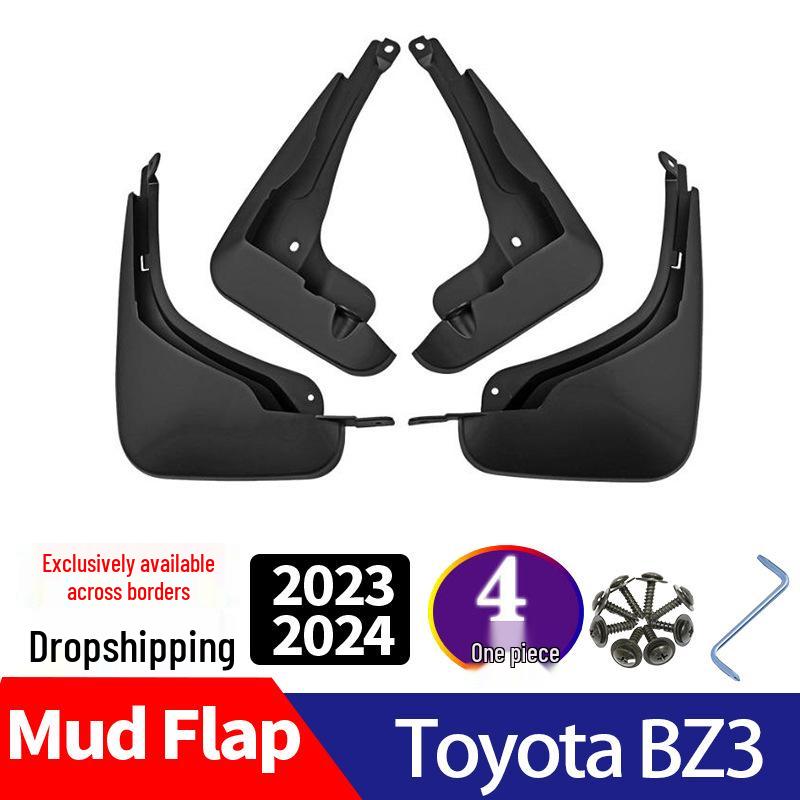 Toyota BZ3 Mud Flaps for 2023-2024 Models