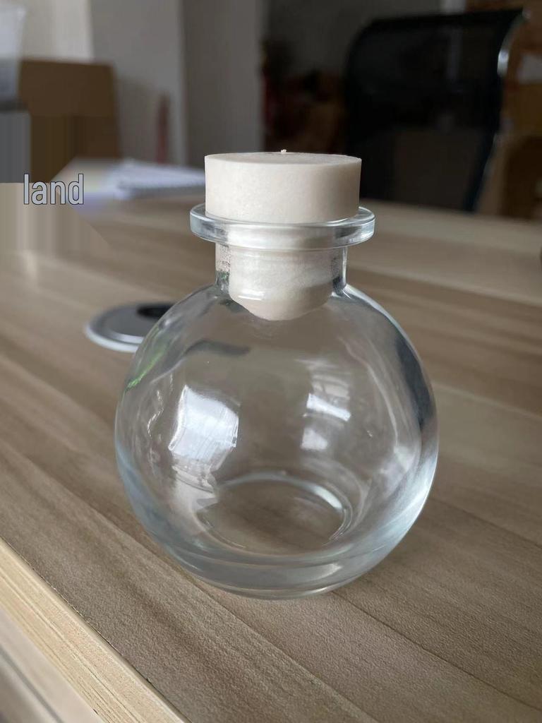 Round Ball Stopper Drift Bottle - 250ml, 200ml, 120ml - Ideal for Wishes, Beverages, Crafts