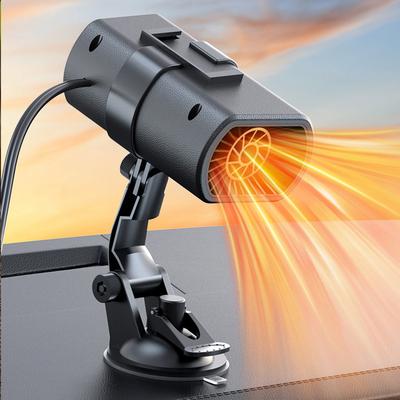 Sbrinatore per Auto 12V 200W Ventole Riscaldanti Sbrinamento Parabrezza Demister Rimozione Ghiaccio Neve Riscaldamento Asciugatura Scalda Vetro Accessorio Auto