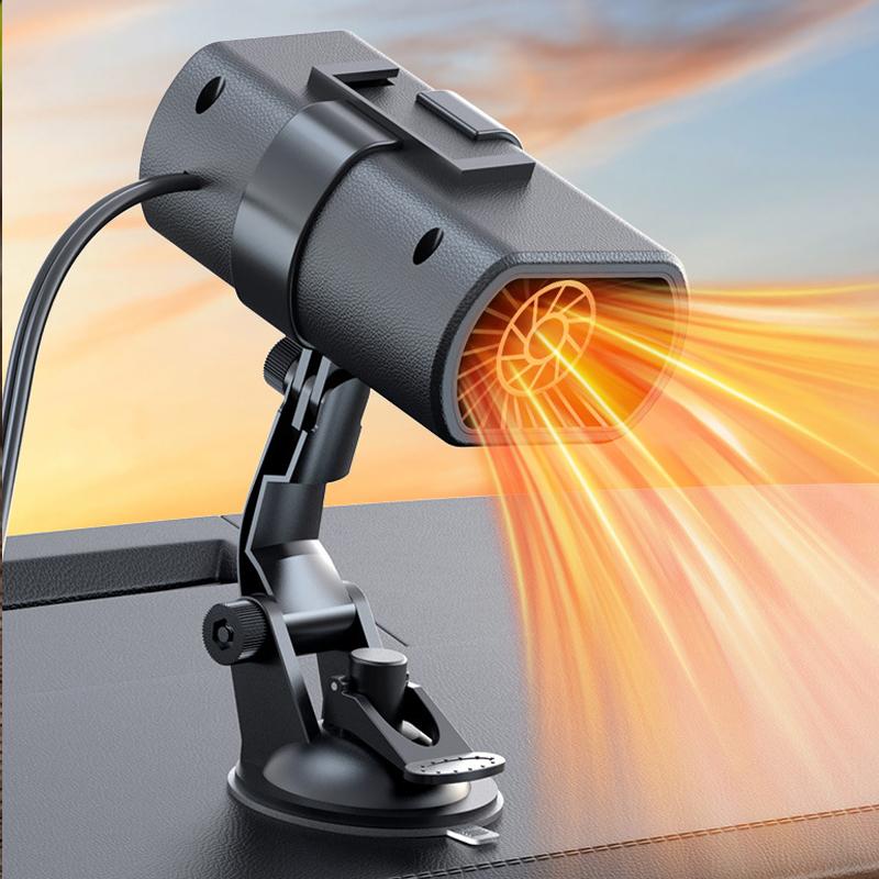 Car Defogger 12V 200W Heater Fans Windshield Defrosting Demister Frost Snow Removal Heating Dryer Window Warmer Auto Accessory