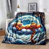 1pc Winnie The Pooh Printing Blanket - Soft, All-Season Throw for Living Room, Bedroom,Personalized Gift with Adorable Cartoon Design