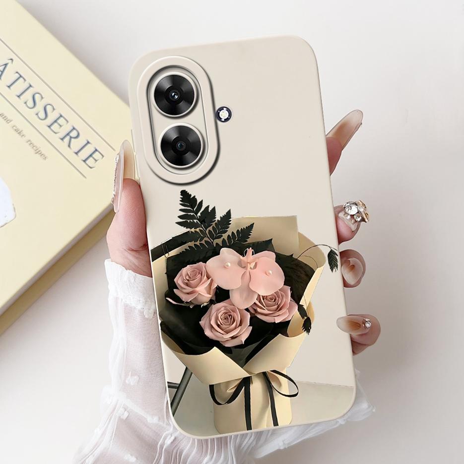 Für Realme Note 60 Hülle RMX3933 Luxus Candy Lackierte Abdeckung Weiche TPU Handyhülle Für Realme Note 60X Note60 Narzo N61 Fundas Coque