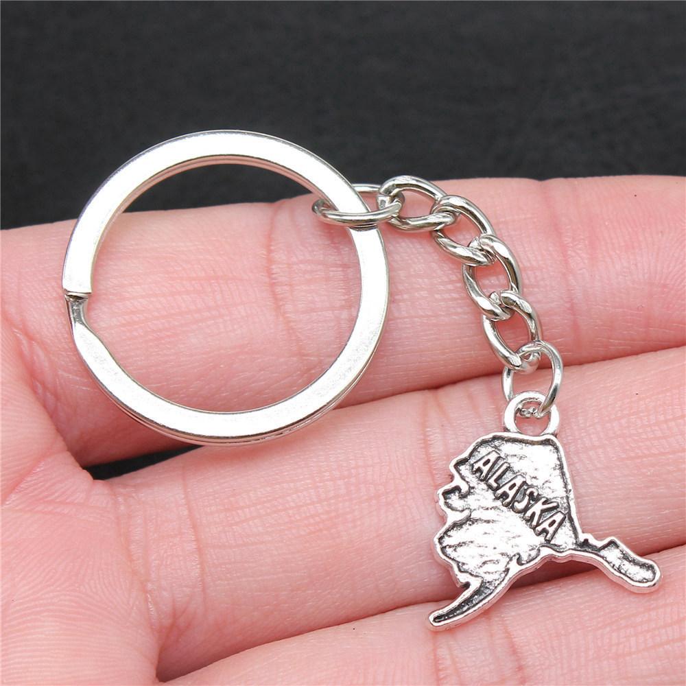28mm Key Ring Text Tags Friendship Minimalist Jewelry Components QY049