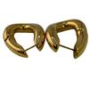 BALENCIAGA Gold Plated hoop Pierce gold Gold Plated Used