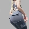 Cargofit Cargo Leggings with Pockets Gray S/M