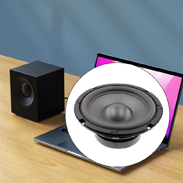 6.5inch Ranges Bass Speaker 4Ohm 30W Woofers Music Speaker Basins Rubber