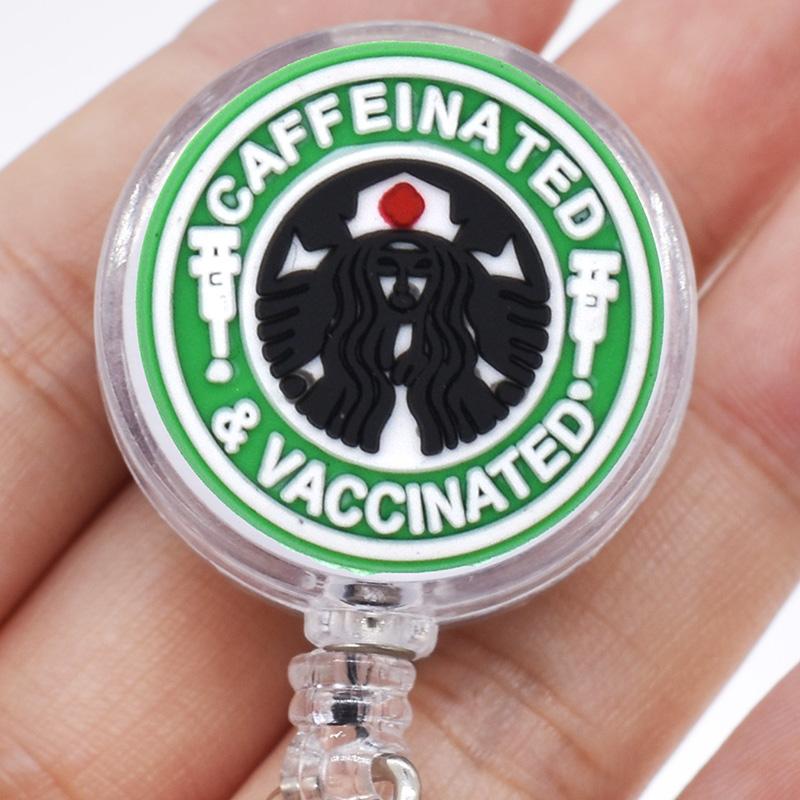 1PCS Hospital Retractable Badge Reel with Belt Clip Cute Nurse Doctor Name Tag Card Holder Accessories Office Supply Clip