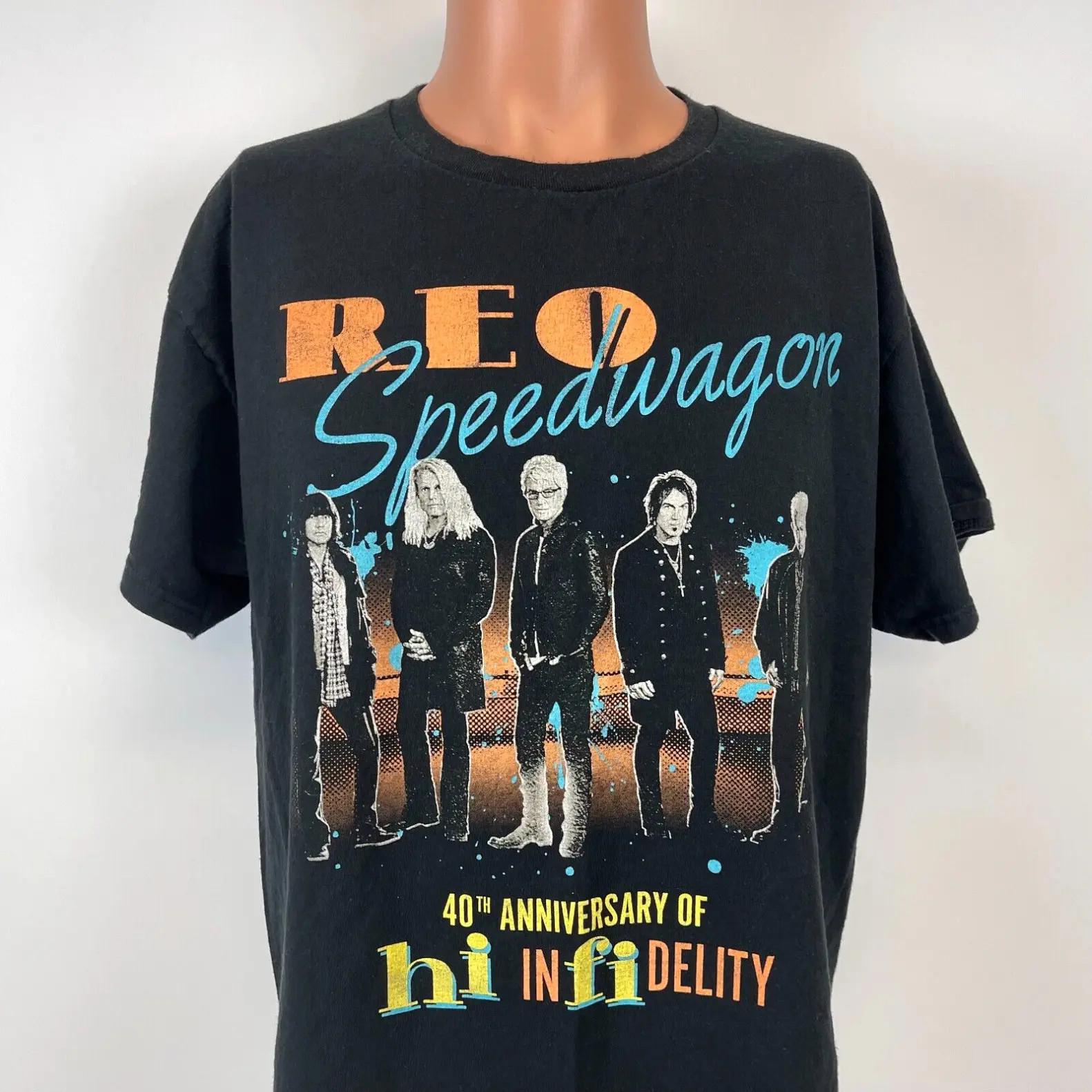 REO Speedwagon Tour T Shirt 2021 Hi Infidelity 40th Anniversary SE0173 L