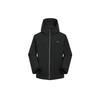 Men's Outdoor Windproof Waterproof Fleece-Lined Soft Shell Jacket