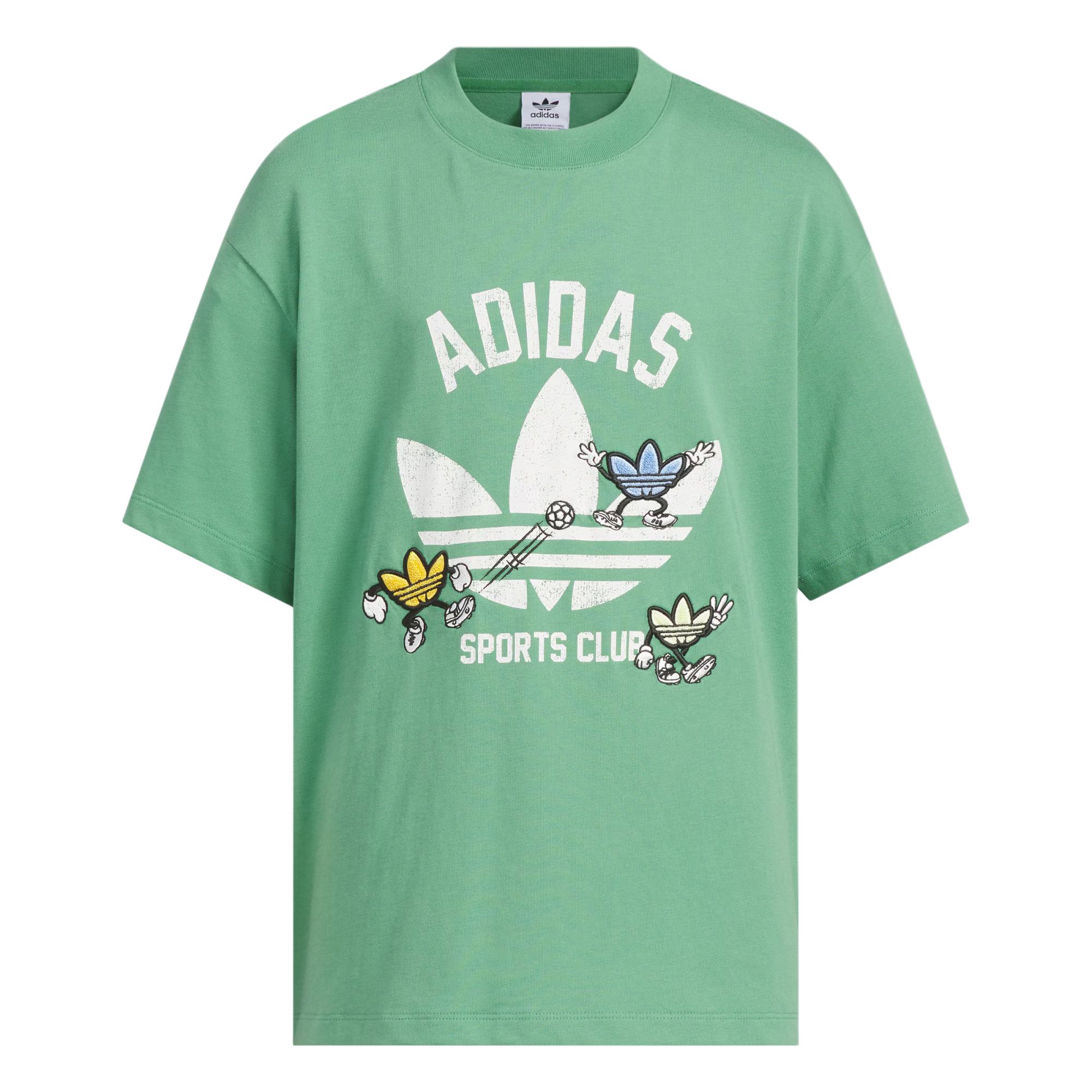 Adidas Originals RETRO T Shirt Soft Green KB0584 128