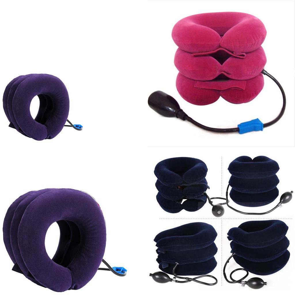 Premium Quality Air Inflatable Pillow For Cervical Neck Support And Headache Relief