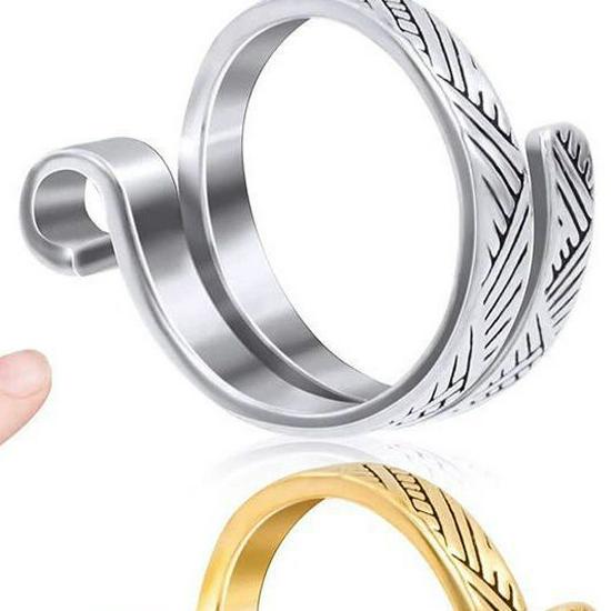 European & American Style Adjustable Crochet Ring for Women - Perfect Family Gift for Mom