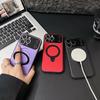 Rotate Stand Holder For Magsafe Phone Case For iPhone 17 Air 16 E 15 14 Plus 13 12 11 Pro Max Magnetic Bracket Anti-fall Cover