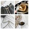 Diamds Women's Shoulder Bag Small String Bucket Bags Evening Party Purse Handbags Fashi Design Female Chain Crossbody Bags