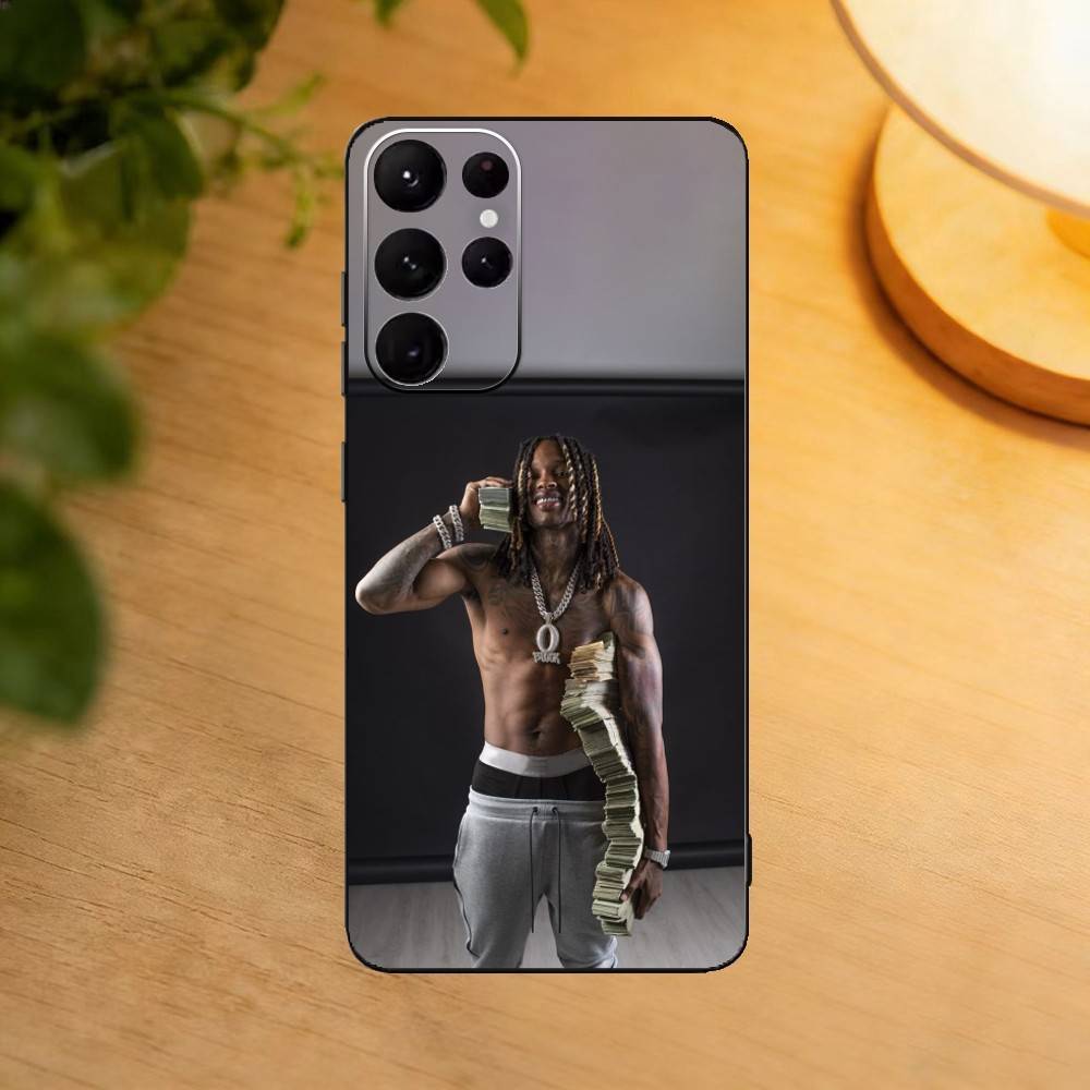 Cool Rapper K-King Von Phone Case For Samsung S25,24,21,22,23,30,Ultra,20,Plus,Fe,Lite,Note Soft Black Cover