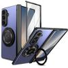 Compatible Galaxy Z Fold 8/7 Magnetic Rotating Stand Case & Z Flip 7 Protective Film Cover