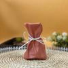 Money Bag Shape Vase for Flower Arrangement Small Resin Decorative Flower Vase for Wedding Dinning Bookshelf Home Office Decor