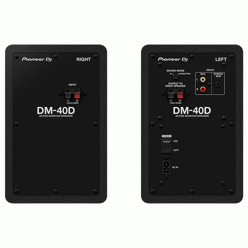 Pioneer DM-40D 5-inch Active Monitor Speakers (CN Version)