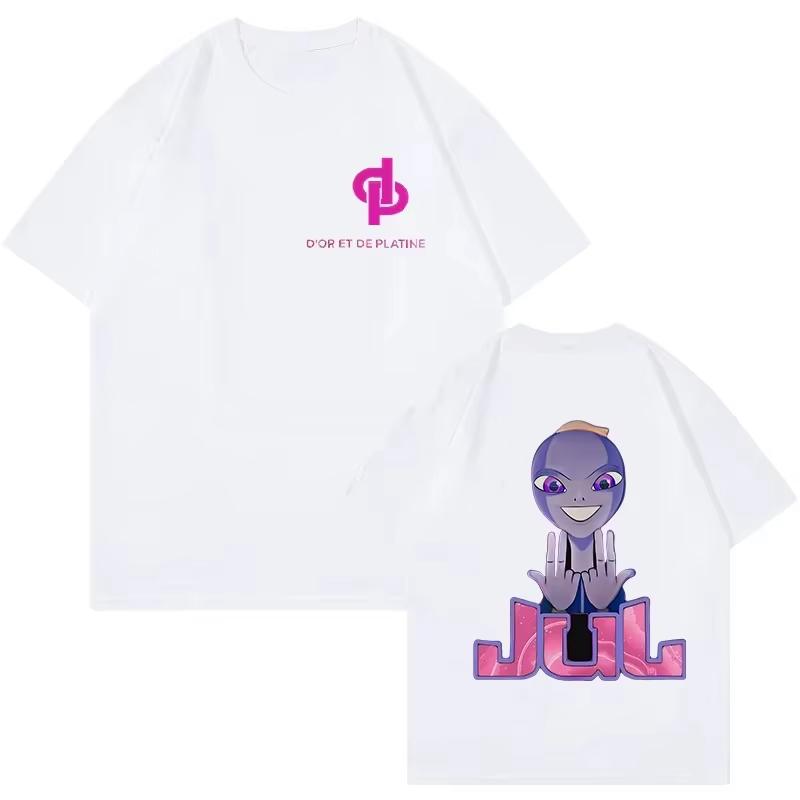 

2026 Rapper Jul Graphic Vintage Men Women Fashion Hiphop T Shirt Funny Summer Short Sleeve Tshirts Aesthetic Streetwear 3XL