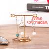 Multifunktionaler Gold Schmuck Ringe Ohrringe Aufbewahrungsständer Display Rack (Groß)