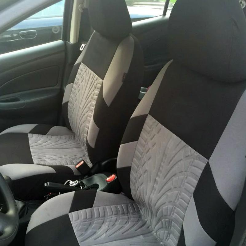 SEAMETAL Pokrowce na siedzenia samochodowe Uniwersalny pasujący Pokrowce ochronne na siedzenia kubełkowe Akcesoria samochodowe Modny Car-Styling