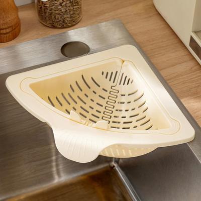 Kaktus Spülbecken Siebkorb Küchenabflussfilter mit breiter Trennwand und drehbarem Design Verstopfungssicher Geruchsneutral Drücken Automatischer Auskippkorb für Zuhause