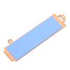 M.2 2280 SSD Heatsink Cover with Bracket for Alienware M15 R5 R6 G15 5510 5511 Aluminum Alloy Hard Drive Heatsink Cover
