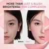 JUDYDOLL LIQUID BLUSH SERUM, Atmosphere-enhancing Contour & Brightening Liquid, Blush-expanding Shade, Watery Nude Tone