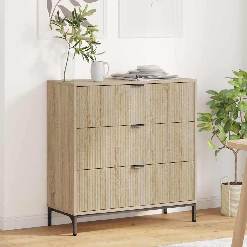Sideboard Sonoma Oak 79.5 x 33 x 82 cm Wood Based Panel