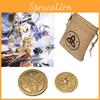 Game Props For Real Money Play Genshin Impact Mora Coins And Cloth Bag