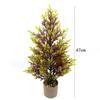 DIY Decor Gift Artificial Pine Tree Real-Touch Cypress Tree  Christmas Halloween Decoration