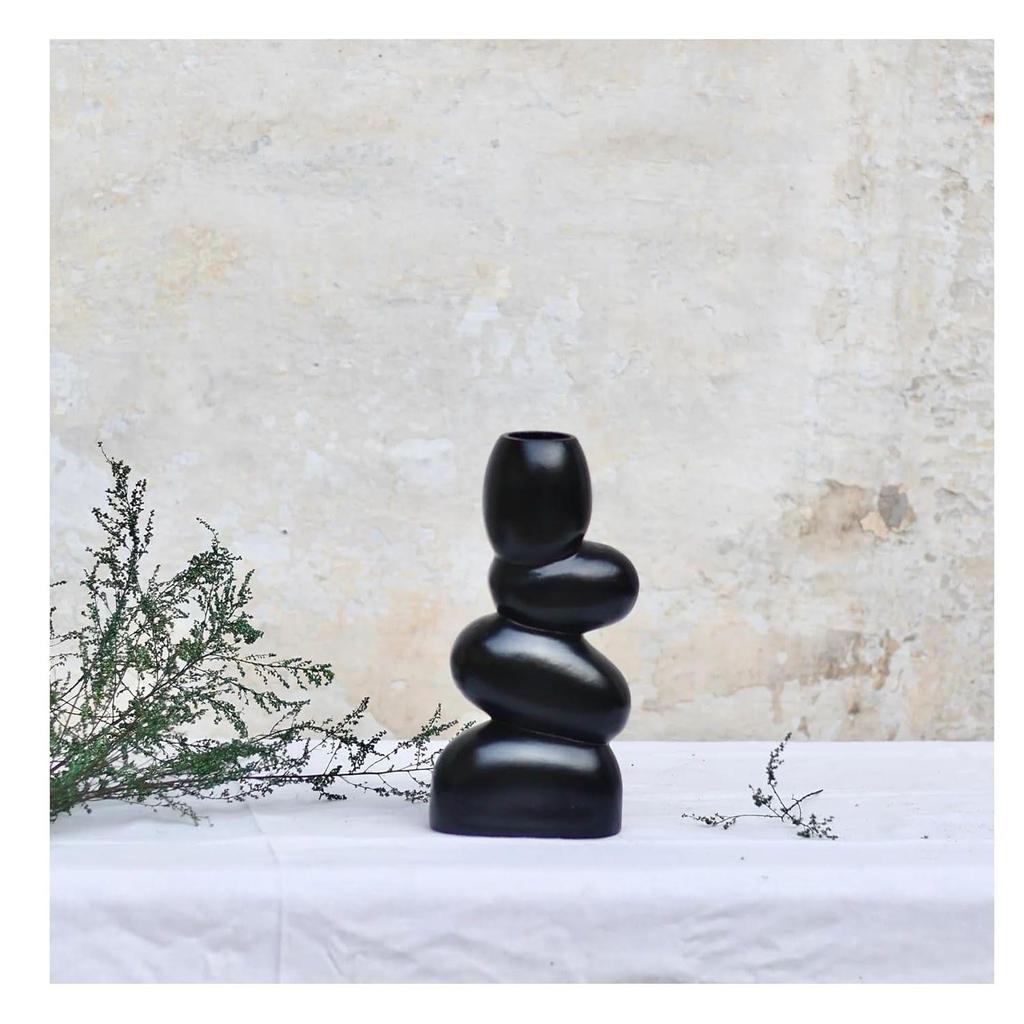 Decorative Ceramic Vase for Flowers, Pampas Grass Vase, Vase for Money Plant Live Plants for Home, Office,Gifts