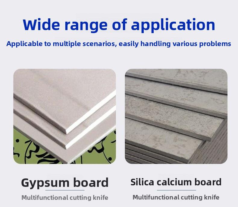 Calcium silicate board knife, gypsum board ceiling cutting tool, woodworking manual decoration dust-free art knife