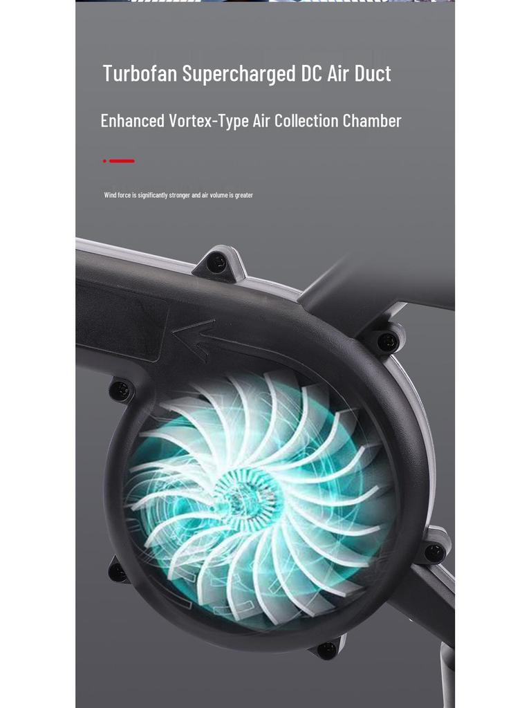 High-Power Lithium Battery Industrial Electric Blower/Vacuum Cleaner for Snow and Dust Removal