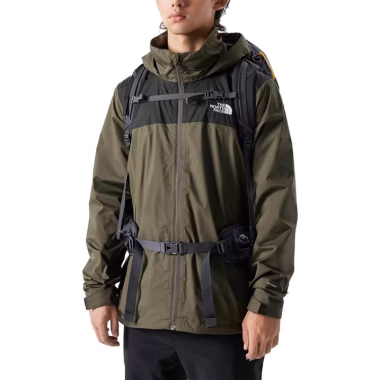 THE NORTH FACE Windproof Windbreaker Jacket Men's Green NF0A7WCU-21L