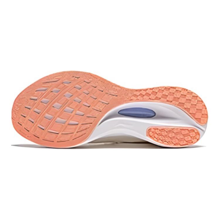 Li Ning Kids Fei Ying 2.0 Mesh Sports Casual Shock Absorption Rebound Running Shoes Kids Running Shoes White Purple YKFU014-6