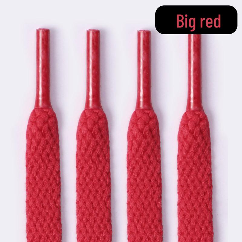 Customizable Black & White Flat Shoelaces for Air Force 1 and AJ1 Sneakers